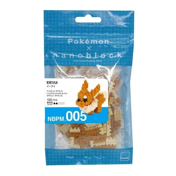 Kawada nanoblock Pokemon NBPM_005 Eievui (Eevee) 4972825146231 (นาโนบล็อค) image 1 Kawada nanoblock Pokemon NBPM_005 Eievui (Eevee) 4972825146231 (นาโนบล็อค) image 1