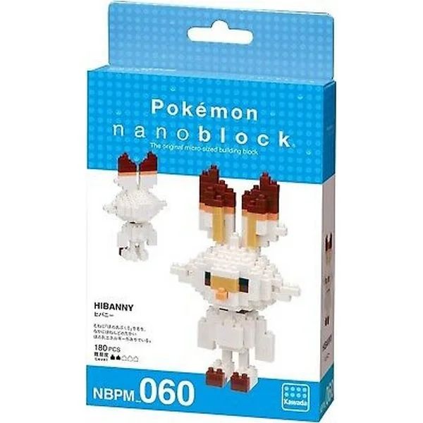 Kawada nanoblock Pokemon NBPM_060 Hibanny (Scorbunny) 4972825216118 (นาโนบล็อค) image 1 Kawada nanoblock Pokemon NBPM_060 Hibanny (Scorbunny) 4972825216118 (นาโนบล็อค) image 1