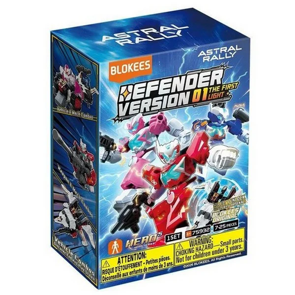 (สุ่ม 1 / จาก 16 แบบ) Blokees Astral Rally 75932 Defender Version 01 The First Light 810181535808 image 1 (สุ่ม 1 / จาก 16 แบบ) Blokees Astral Rally 75932 Defender Version 01 The First Light 810181535808 image 1