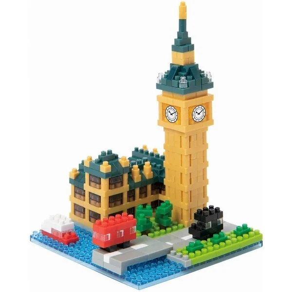 Kawada nanoblock NBH_193 Big Ben 4972825215470 (นาโนบล็อค) image 2 Kawada nanoblock NBH_193 Big Ben 4972825215470 (นาโนบล็อค) image 2