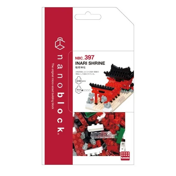 Kawada nanoblock NBC_397 Inari Shrine 4972825234365 (นาโนบล็อค) image 1