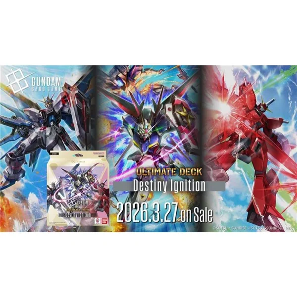 Bandai Gundam Card Game Starter Ultimate Deck ST09 Destiny Ignition 4582769982071 (การ์ด) image 2 Bandai Gundam Card Game Starter Ultimate Deck ST09 Destiny Ignition 4582769982071 (การ์ด) image 2