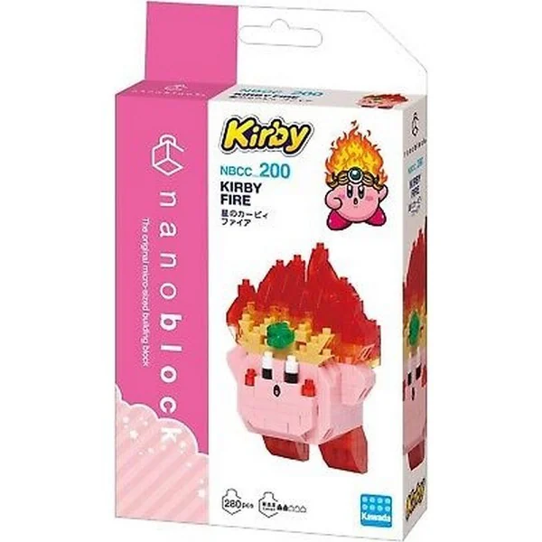 Kawada nanoblock NBCC_200 Kirby Fire 4972825228968 (นาโนบล็อค) image 1 Kawada nanoblock NBCC_200 Kirby Fire 4972825228968 (นาโนบล็อค) image 1
