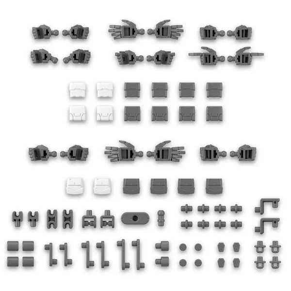 Bandai 30MM Option Parts Set 12 (Hand Parts/Multi Joint) 4573102651150 (Plastic Model) image 2