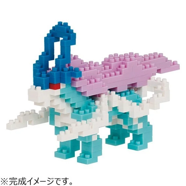 Kawada nanoblock Pokemon NBPM_091 Suicune 4972825221679 (นาโนบล็อค) image 2 Kawada nanoblock Pokemon NBPM_091 Suicune 4972825221679 (นาโนบล็อค) image 2