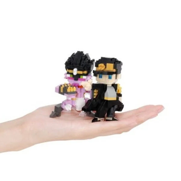 Kawada nanoblock Jojo NBCC_266 Jotaro Kujo / Star Platinum 4972825234655 (นาโนบล็อค) image 5 Kawada nanoblock Jojo NBCC_266 Jotaro Kujo / Star Platinum 4972825234655 (นาโนบล็อค) image 5