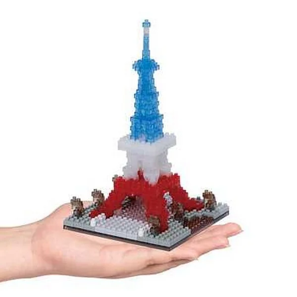 Kawada nanoblock NBH_243 Paris Banks of The Seine Tricolor Ver 4972825228579 (นาโนบล็อค) image 3 Kawada nanoblock NBH_243 Paris Banks of The Seine Tricolor Ver 4972825228579 (นาโนบล็อค) image 3