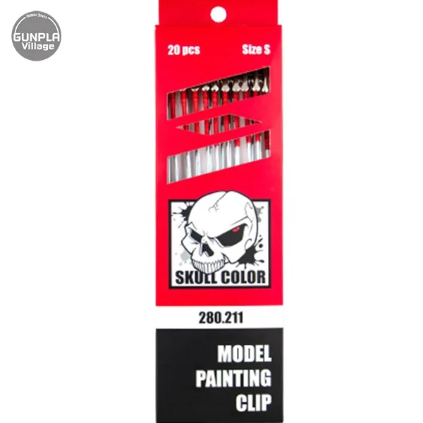 Skull Color 280.211 Model Painting Clip Size S 20 Pcs SC280211MPCS20 (สี) image 1