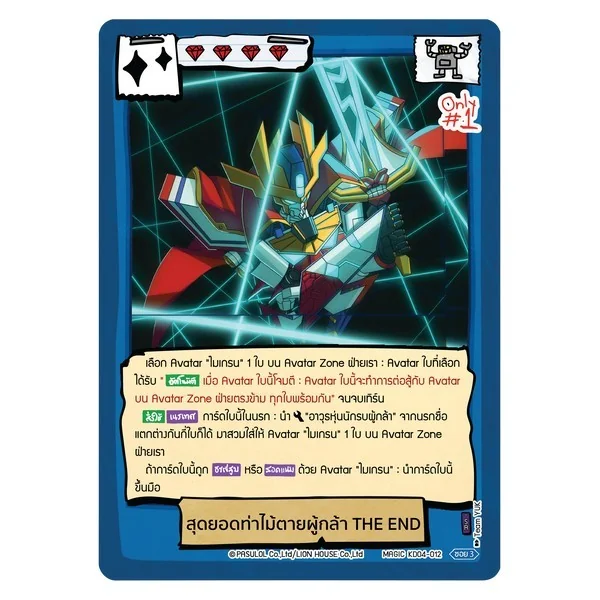 Battle of Talingchan Kudson Deck KD04 เด็คคัดสรร ชะตากรแห่งจุดจบ 8859564702538 (การ์ดตลิ่งชัน BOT) image 5 Battle of Talingchan Kudson Deck KD04 เด็คคัดสรร ชะตากรแห่งจุดจบ 8859564702538 (การ์ดตลิ่งชัน BOT) image 5