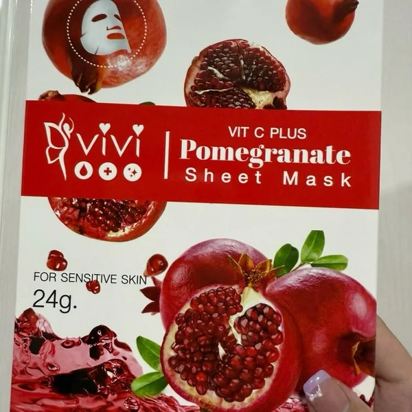 Pomegranate SHEET มาร์กหน้าทับทิม image 2