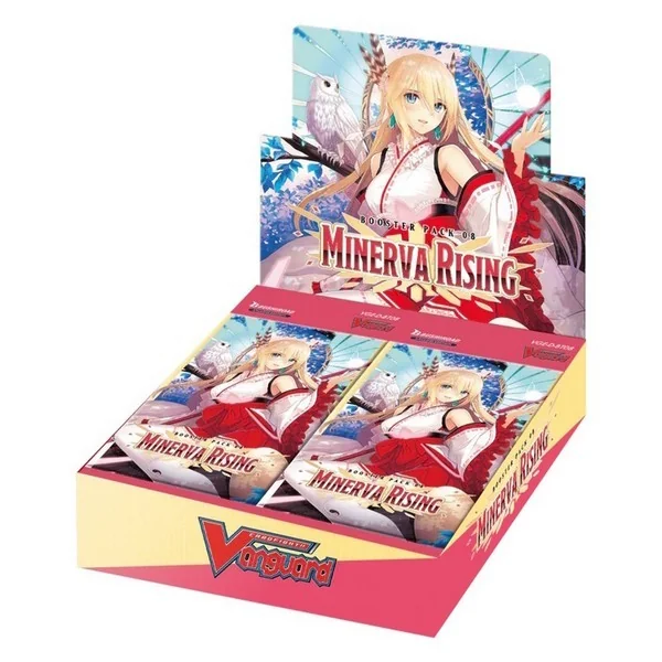 Bushiroad Vanguard ภาษาไทย VG-D-CP08 Booster Pack 08 Minerva Rising แบบกล่อง (20 ซอง) 8859230024674 (แวนการ์ด) image 1 Bushiroad Vanguard ภาษาไทย VG-D-CP08 Booster Pack 08 Minerva Rising แบบกล่อง (20 ซอง) 8859230024674 (แวนการ์ด) image 1