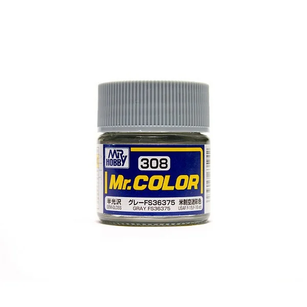 Mr.Hobby Mr.Color C308 Gray FS36375 Semi-Gloss (10ml) 4973028635942 (สี) image 1