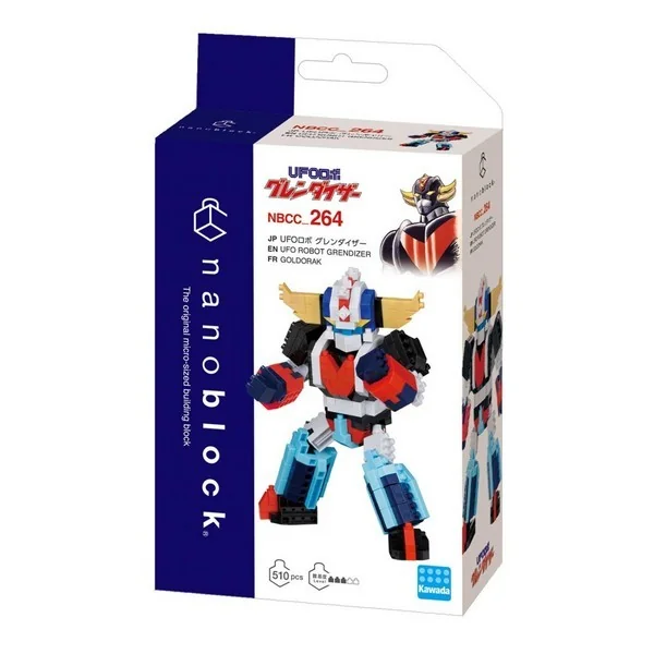 Kawada nanoblock NBCC_264 UFO Robot Grendizer 4972825235775 (นาโนบล็อค) image 1