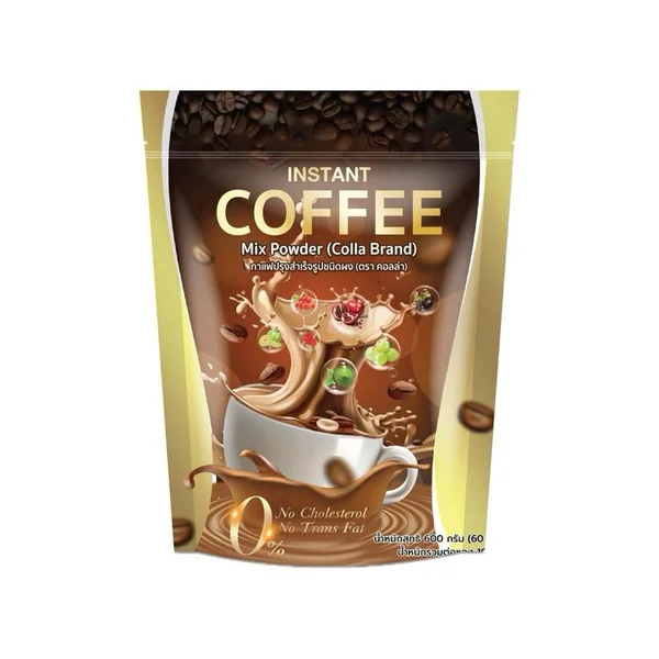 กาแฟปรุงสำเร็จชนิดผง (ตรา คอลล่า) กาแฟแท้ หอมเข้ม image 2 กาแฟปรุงสำเร็จชนิดผง (ตรา คอลล่า) กาแฟแท้ หอมเข้ม image 2