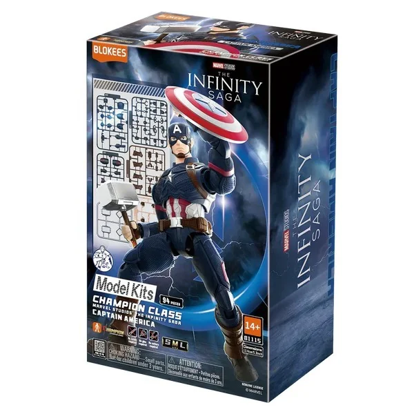 Blokees Marvel Infinity Saga 81115 Marvel Heroes Champion Class 03 Capital America 810181531350 (Plastic Model) image 1