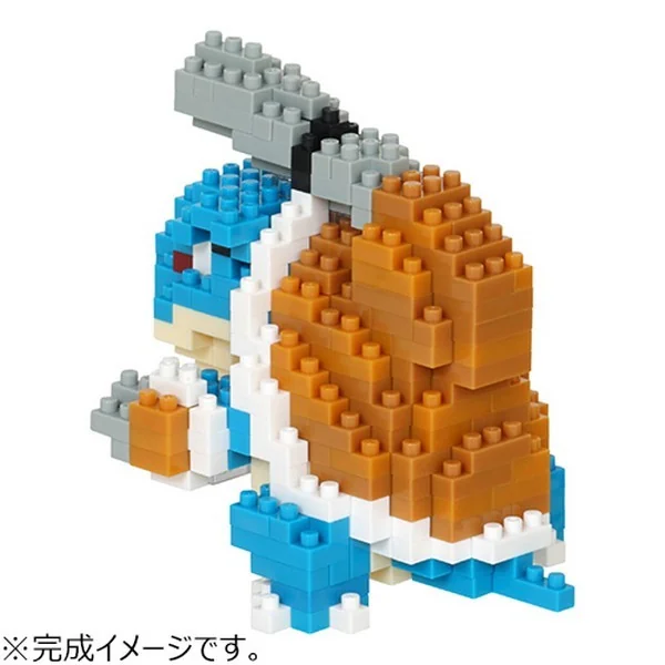Kawada nanoblock Pokemon NBPM_019 Kamex (Blastoise) 4972825203835 (นาโนบล็อค) image 3 Kawada nanoblock Pokemon NBPM_019 Kamex (Blastoise) 4972825203835 (นาโนบล็อค) image 3