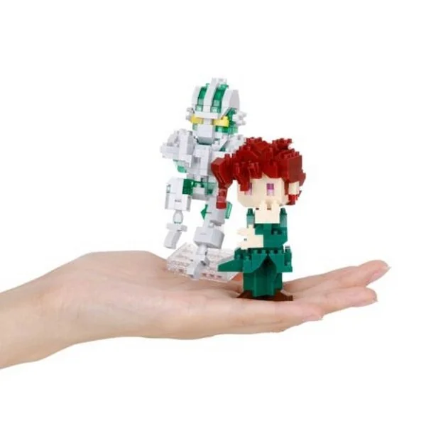 Kawada nanoblock Jojo NBCC_267 Noriaki Kakyoin / Hierophant Green 4972825234662 (นาโนบล็อค) image 5 Kawada nanoblock Jojo NBCC_267 Noriaki Kakyoin / Hierophant Green 4972825234662 (นาโนบล็อค) image 5