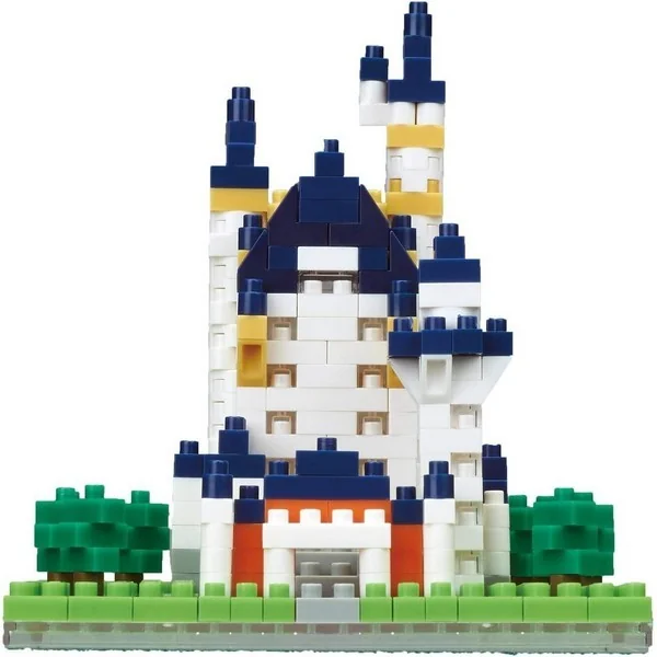 Kawada nanoblock NBH_198 Neuschwanstein Castle 4972825216415 (นาโนบล็อค) image 3 Kawada nanoblock NBH_198 Neuschwanstein Castle 4972825216415 (นาโนบล็อค) image 3