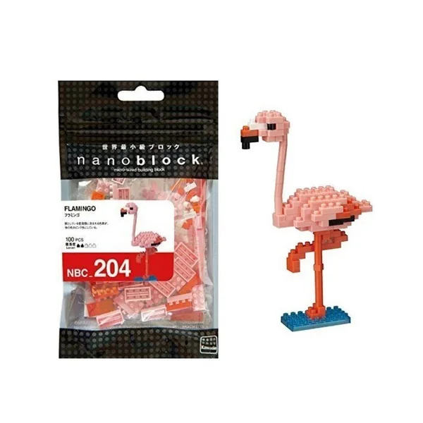 Kawada nanoblock NBC_204 Flamingo 4972825202890 (นาโนบล็อค) image 3