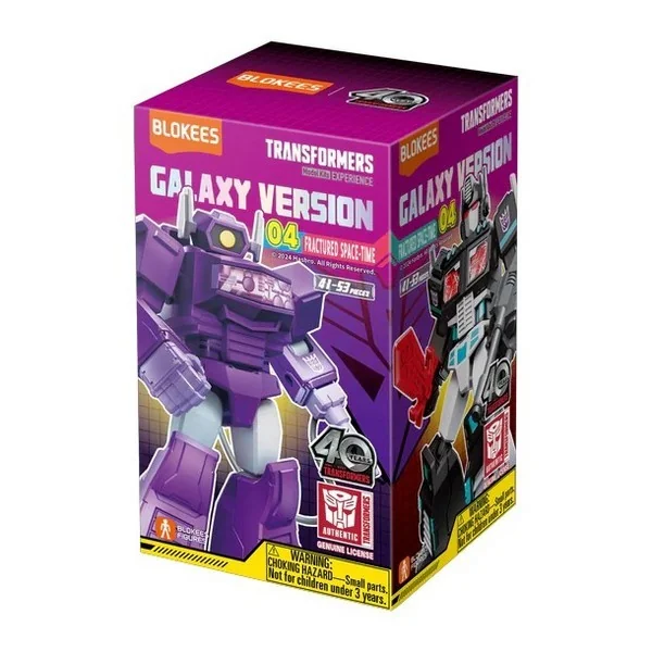 Blokees (สุ่ม 1 / จาก 10 แบบ) Transformers 71104 Galaxy Version 04 Fractured Space-Time 6972984886823 (Figure) image 1 Blokees (สุ่ม 1 / จาก 10 แบบ) Transformers 71104 Galaxy Version 04 Fractured Space-Time 6972984886823 (Figure) image 1