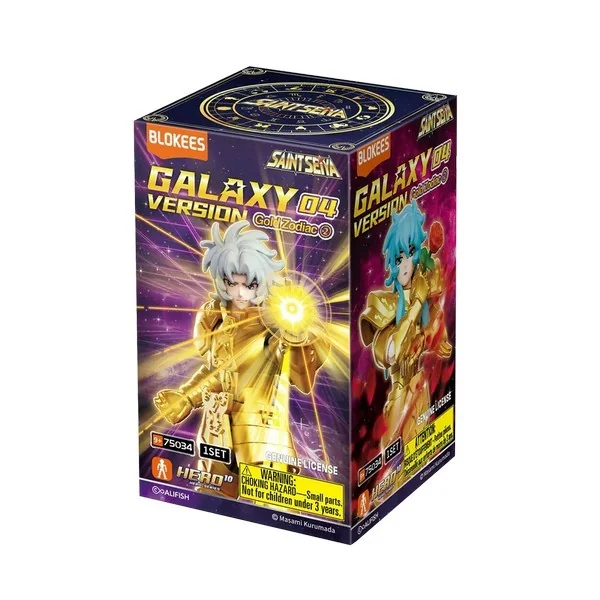 Blokees (สุ่ม 1 / จาก 11 แบบ) Saint Seiya 75034 Galaxy Version 04 Gold Zodiac 2 810181533361 (Plastic Model) image 1