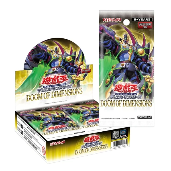 Konami Yu-Gi-Oh! Asia English Doom of Dimensions (DOOD-AE) แบบกล่อง (30 ซอง) 4988602179361 (การ์ดยูกิ) image 1 Konami Yu-Gi-Oh! Asia English Doom of Dimensions (DOOD-AE) แบบกล่อง (30 ซอง) 4988602179361 (การ์ดยูกิ) image 1