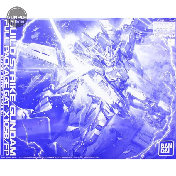 Bandai MG Build Strike Gundam Full Package Plavsky Particle Clear Ver 6450752259756 (Plastic Model) image 1