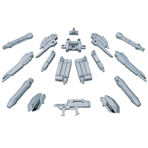 Bandai Option Parts Set Gunpla 07 (Powered Arms Powerer) 4573102671462 (Plastic Model) image 2 Bandai Option Parts Set Gunpla 07 (Powered Arms Powerer) 4573102671462 (Plastic Model) image 2