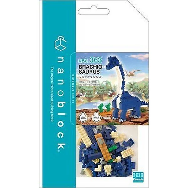 Kawada nanoblock NBC_363 Brachiosaurus 4972825223802 (นาโนบล็อค) image 1 Kawada nanoblock NBC_363 Brachiosaurus 4972825223802 (นาโนบล็อค) image 1