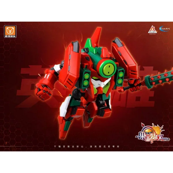 Yi Li Chuang Wan Fruity Robo FR-M02 Melon Guardian 6977327200106 (Plastic Model) image 2 Yi Li Chuang Wan Fruity Robo FR-M02 Melon Guardian 6977327200106 (Plastic Model) image 2