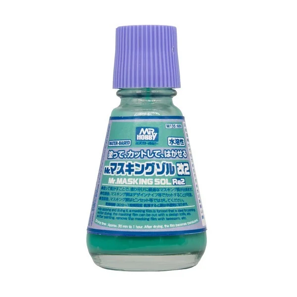 Mr.Hobby Masking Sol Re2 M-135 20ml Water Based Solution 4973028927863 (สี) image 1 Mr.Hobby Masking Sol Re2 M-135 20ml Water Based Solution 4973028927863 (สี) image 1