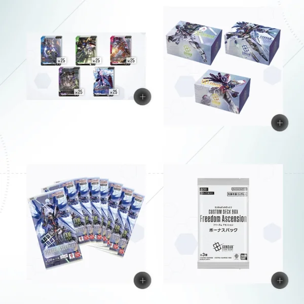 [Pre Order 25/07/2569] Bandai Gundam Card Game Deck Build Set Freedom Ascension SC01 (การ์ด) image 3