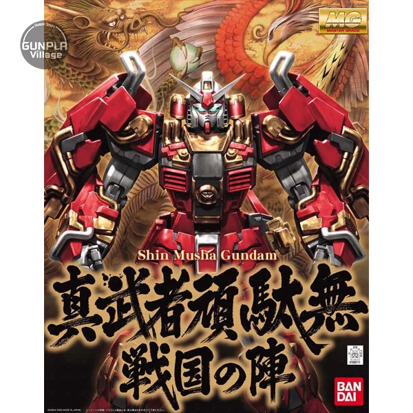 (มีฉาก) Bandai MG Shin Musha Gundam Sengoku no Jin 4573102672292 (Plastic Model) image 1