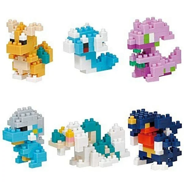 Kawada nanoblock mininano NBMC_25S Pokemon Dragon Type (Box of 6) 4972825221952 (นาโนบล็อค) image 3