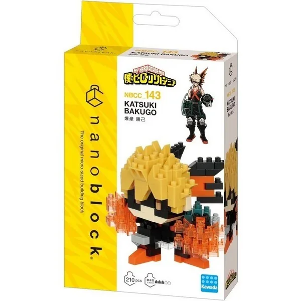 Kawada nanoblock My Hero Academia NBCC_143 Katsuki Bakugo 4972825225257 (นาโนบล็อค) image 1 Kawada nanoblock My Hero Academia NBCC_143 Katsuki Bakugo 4972825225257 (นาโนบล็อค) image 1