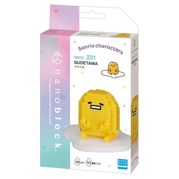 Kawada nanoblock NBCC_231 Gudetama 4972825233702 (นาโนบล็อค) image 1 Kawada nanoblock NBCC_231 Gudetama 4972825233702 (นาโนบล็อค) image 1