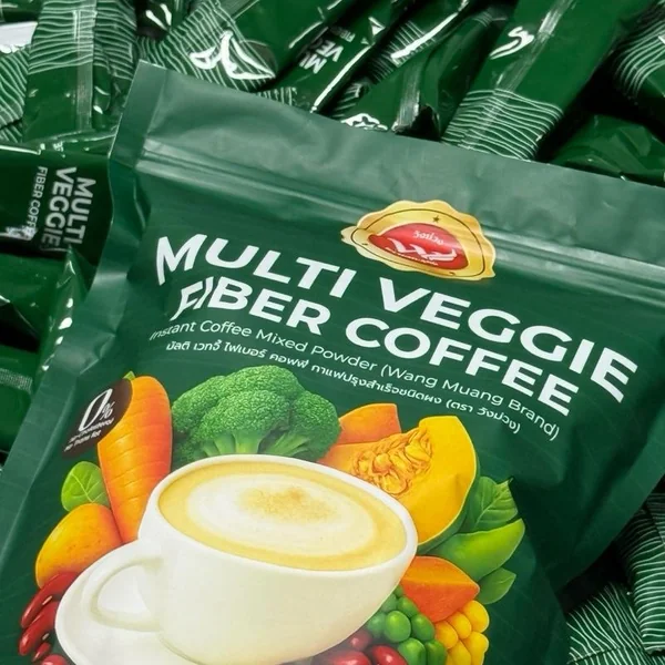 กาแฟผสมไฟเบอร์ผักรวม 30 ซอง แถมฟรี! น้ำชงแอสต้รา ห่อ5ซอง image 3 กาแฟผสมไฟเบอร์ผักรวม 30 ซอง แถมฟรี! น้ำชงแอสต้รา ห่อ5ซอง image 3