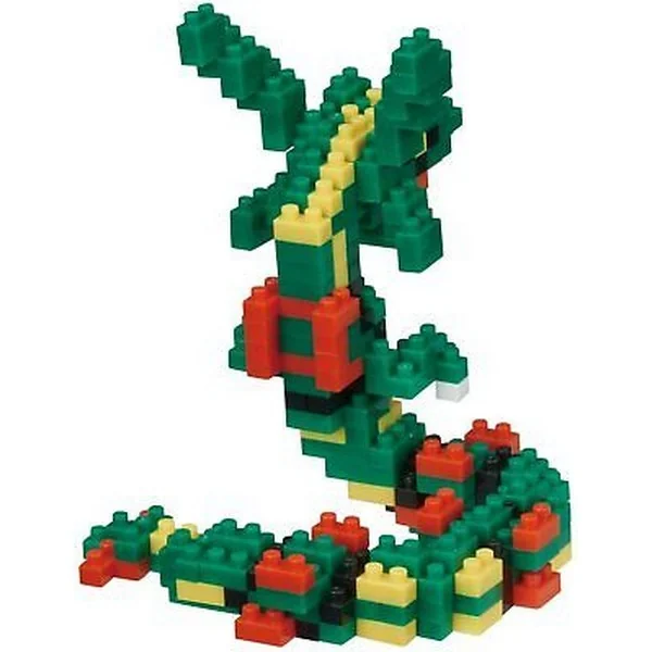 Kawada nanoblock Pokemon NBPM_064 Rayquaza 4972825216774 (นาโนบล็อค) image 3 Kawada nanoblock Pokemon NBPM_064 Rayquaza 4972825216774 (นาโนบล็อค) image 3