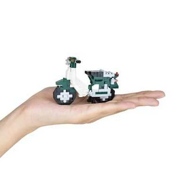 Kawada nanoblock NBC_357 Honda Super Cub 50 (Green) 4972825222812 (นาโนบล็อค) image 3 Kawada nanoblock NBC_357 Honda Super Cub 50 (Green) 4972825222812 (นาโนบล็อค) image 3