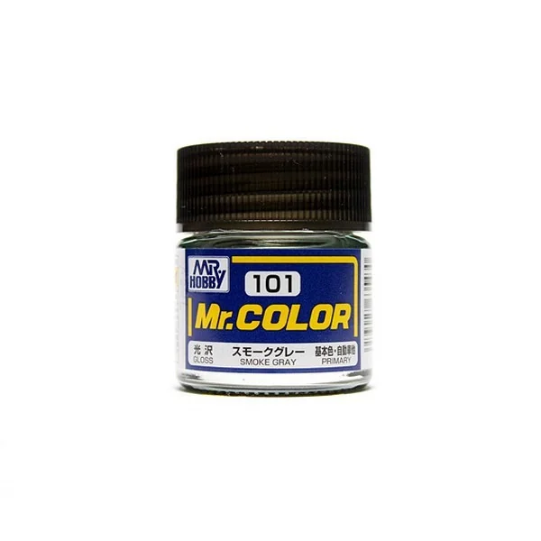 Mr.Hobby Mr.Color C101 Smoke Gray Gloss (10ml) 4973028635430 (สี) image 1 Mr.Hobby Mr.Color C101 Smoke Gray Gloss (10ml) 4973028635430 (สี) image 1
