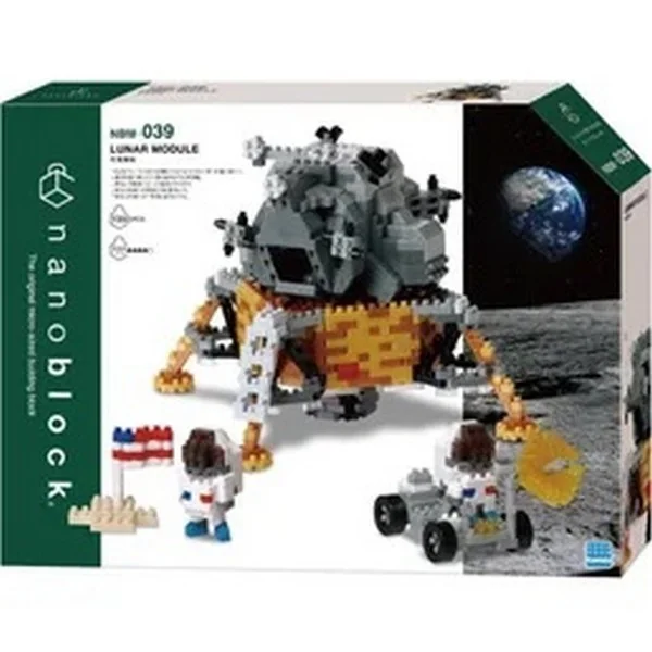 Kawada nanoblock NBM-039 Lunar Module 4972825226346 (นาโนบล็อค) image 1 Kawada nanoblock NBM-039 Lunar Module 4972825226346 (นาโนบล็อค) image 1