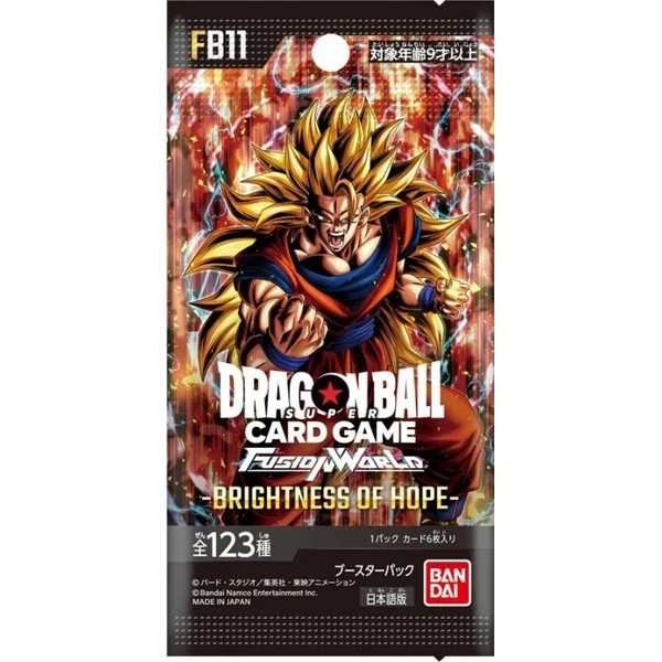 Bandai Dragon Ball Super Card Game Fusion World Booster Pack FB11 Brightness of Hope 4582770066555 (การ์ด) image 2 Bandai Dragon Ball Super Card Game Fusion World Booster Pack FB11 Brightness of Hope 4582770066555 (การ์ด) image 2