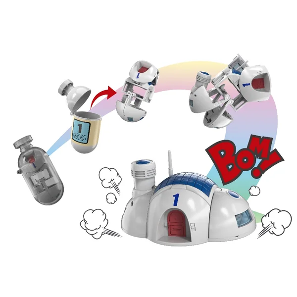 [Pre Order 12/2569] Bandai CHANGEARTS Hoi Poi Capsule No.1 Capsule House 4573102722591 (Action Figure) image 1