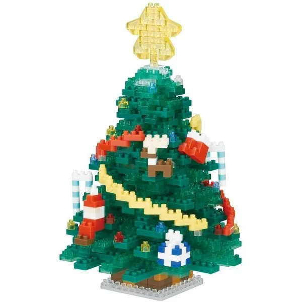 Kawada nanoblock NBH_203 Big Christmas Tree 4972825218617 (นาโนบล็อค) image 2 Kawada nanoblock NBH_203 Big Christmas Tree 4972825218617 (นาโนบล็อค) image 2