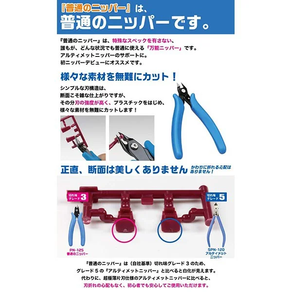 GodHand GH-PN-125 Nippers 4562349871445 (คีมตัด) image 3 GodHand GH-PN-125 Nippers 4562349871445 (คีมตัด) image 3