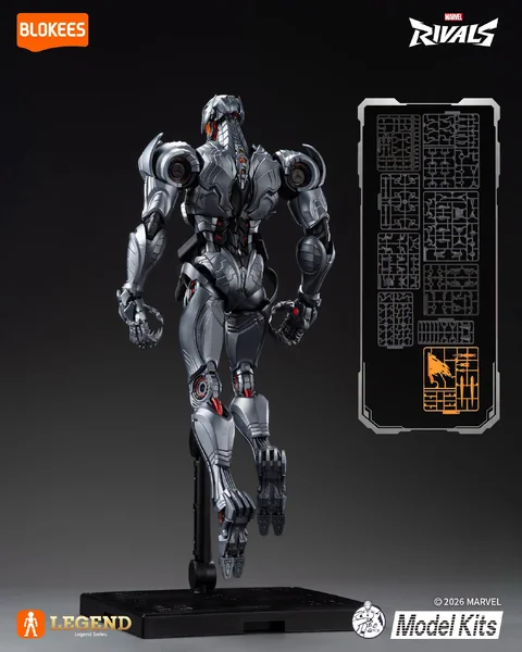 (Pre Order 08/2569) Blokees Marvel Rival 73841 Legend Edition 01 Ultron 810181533057 (Plastic Model) image 8