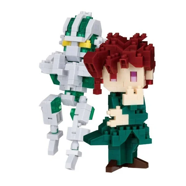 Kawada nanoblock Jojo NBCC_267 Noriaki Kakyoin / Hierophant Green 4972825234662 (นาโนบล็อค) image 2 Kawada nanoblock Jojo NBCC_267 Noriaki Kakyoin / Hierophant Green 4972825234662 (นาโนบล็อค) image 2