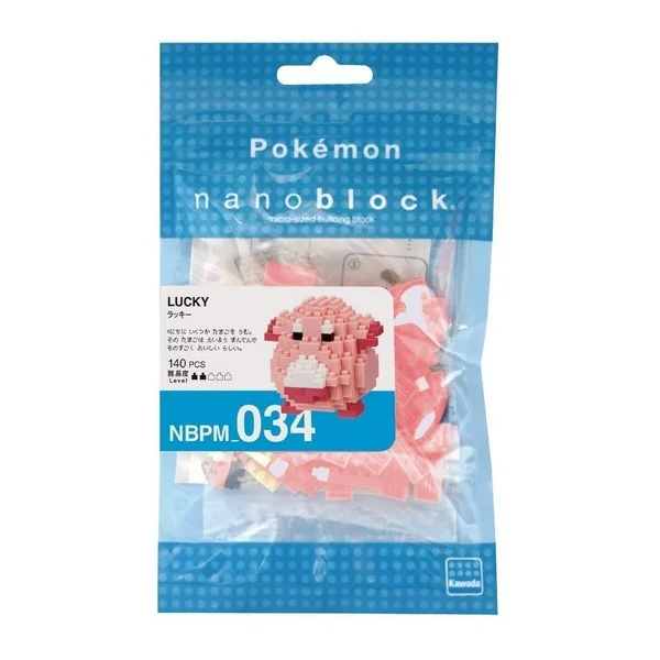 Kawada nanoblock NBPM_034 Lucky (Chansey) 4972825209820 (นาโนบล็อค) image 1 Kawada nanoblock NBPM_034 Lucky (Chansey) 4972825209820 (นาโนบล็อค) image 1