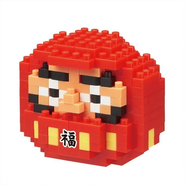 Kawada nanoblock NBC_208 Daruma Red 4972825204573 (นาโนบล็อค) image 3 Kawada nanoblock NBC_208 Daruma Red 4972825204573 (นาโนบล็อค) image 3