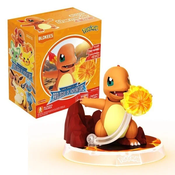 Blokees Pokemon 74006 Pokemon Classic Edition CV-S Charmander 810181530353 (Figure) image 2 Blokees Pokemon 74006 Pokemon Classic Edition CV-S Charmander 810181530353 (Figure) image 2